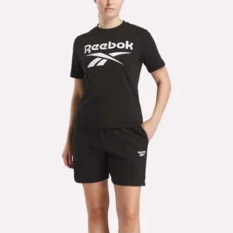 レディース ビッグロゴ クルーネック半袖Tシャツ