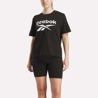 レディース ビッグロゴ オーバーサイズ クルーネック半袖Tシャツ
