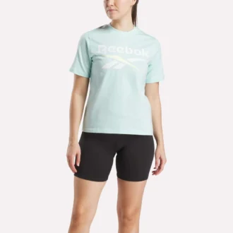 レディース ツーカラー ロゴ クルー ショートスリーブ Tシャツ