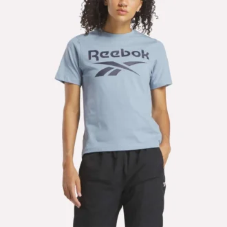 レディース ビッグロゴ クルーネック半袖Tシャツ