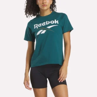レディース ツーカラー ロゴ クルー ショートスリーブ Tシャツ