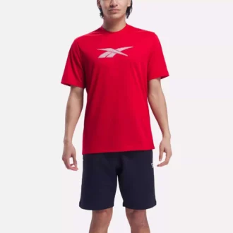 メンズ フロントベクター パフォーマンスTシャツ