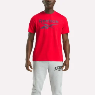 メンズ ビッグロゴ クルーネック半袖Tシャツ