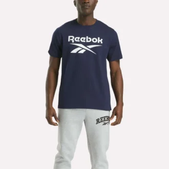 メンズ ビッグロゴ クルーネック半袖Tシャツ