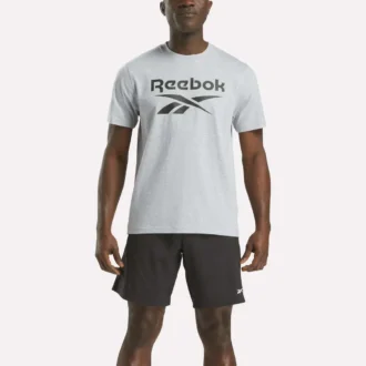 メンズ ビッグロゴ クルーネック半袖Tシャツ