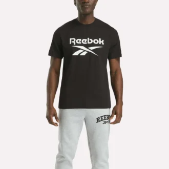 メンズ ビッグロゴ クルーネック半袖Tシャツ
