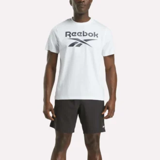 メンズ ビッグロゴ クルーネック半袖Tシャツ