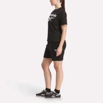 レディース ビッグロゴ クルーネック半袖Tシャツ