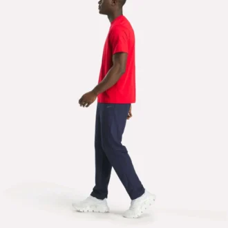 メンズ スモールロゴ クルーネック半袖Tシャツ