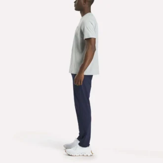 メンズ スモールロゴ クルーネック半袖Tシャツ