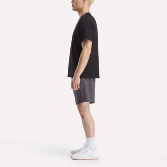 メンズ スモールロゴ クルーネック半袖Tシャツ
